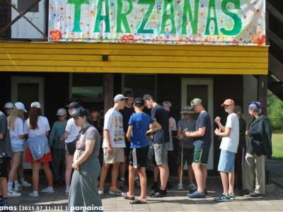 Vasaros sporto ir laipiojimo stovykla TARZANAS 2026
